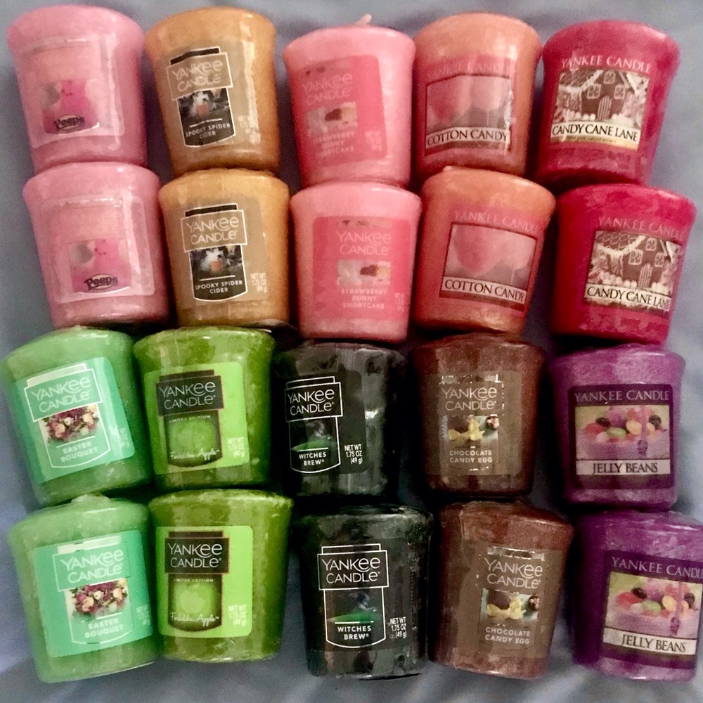 20 Yankee Candle Votive easter spring autumn Halloween seasonal fall mixed lot